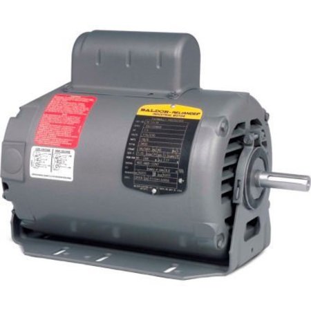 Baldor-Reliance Baldor-Reliance Motor RL1307A, .75HP, 1725RPM, 1PH, 60HZ, 56H, 3428L, OPEN, F1 RL1307A